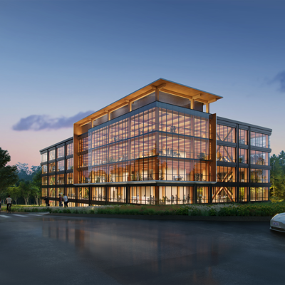 CLT's First Mass Timber Office CLT's First Mass Timber Office